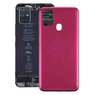 For Samsung Galaxy M31 / Galaxy M31 Prime Battery Back Cover (Red)