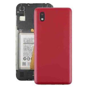 For Samsung Galaxy A01 Core SM-A013 Battery Back Cover (Red)