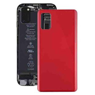 For Samsung Galaxy A41 Battery Back Cover (Red)