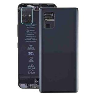For Samsung Galaxy A71 5G SM-A716 Battery Back Cover (Black)