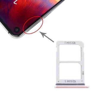 For Samsung Galaxy A8s / Galaxy A9 Pro 2019 SIM Card Tray + SIM Card Tray (Pink)