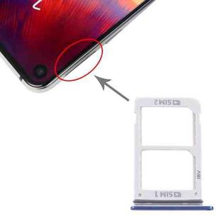 For Samsung Galaxy A8s / Galaxy A9 Pro 2019 SIM Card Tray + SIM Card Tray (Blue)