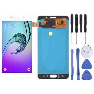 LCD Screen and Digitizer Full Assembly (OLED Material ) for Galaxy A7 (2016), A710F, A710F/DS, A710FD, A710M, A710M/DS, A710Y/DS, A7100(White)