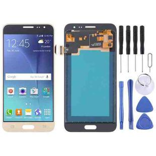 TFT LCD Screen for Galaxy J5 (2015) J500F, J500FN, J500F/DS, J500G, J500M with Digitizer Full Assembly (Gold)