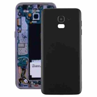 For Galaxy J6 (2018) / J600F/DS, J600G/DS Back Cover with Side Keys & Camera Lens (Black)