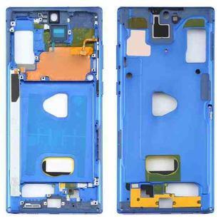 For Samsung Galaxy Note10+ 5G SM-N976F  Middle Frame Bezel Plate (Blue)