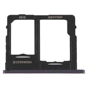 For Samsung Galaxy Tab A 8.4(2020) / SM-T307U SIM Card Tray + Micro SD Card Tray (Black)