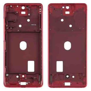 For Samsung Galaxy S20 FE  Middle Frame Bezel Plate (Red)