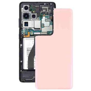 For Samsung Galaxy S21 Ultra 5G Battery Back Cover (Pink)