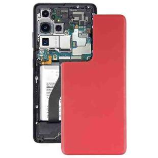 For Samsung Galaxy S21 Ultra 5G Battery Back Cover (Red)