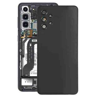 For Samsung Galaxy A32 5G Battery Back Cover with Camera Lens Cover(Black)