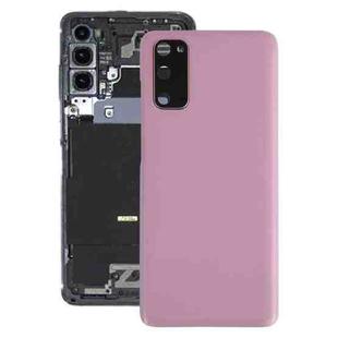 For Samsung Galaxy S20 Battery Back Cover with Camera Lens Cover (Pink)