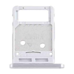 For Samsung Galaxy Tab S7 SM-T870/T875 SIM Card Tray + Micro SD Card Tray (Silver)