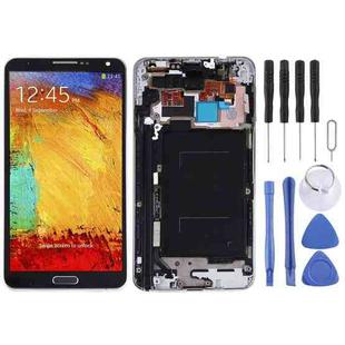 TFT LCD Screen for Galaxy Note 3 / N9005 (3G Version) Digitizer Full Assembly with Frame & Side Keys (Black)