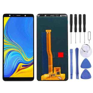 Original Super AMOLED LCD Screen for Galaxy A7 (2018), A750F / DS With Digitizer Full Assembly (Black)