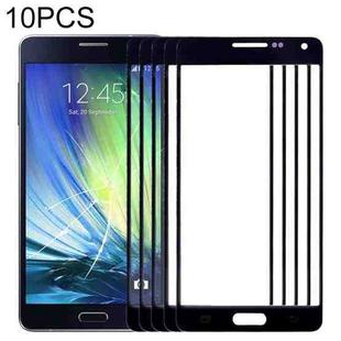 For Samsung Galaxy A5 / A500 10pcs Front Screen Outer Glass Lens (Black)