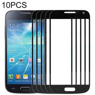 For Samsung Galaxy S IV mini / i9190 10pcs Front Screen Outer Glass Lens (Black)