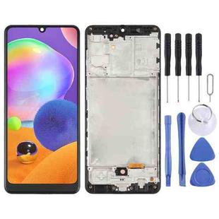 OLED LCD Screen for Samsung Galaxy A31 SM-A315 (6.33 inch) With Digitizer Full Assembly with Frame (Black)