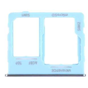 For Samsung Galaxy A32 5G SM-A326B SIM Card Tray + SIM Card Tray / Micro SD Card Tray (Blue)