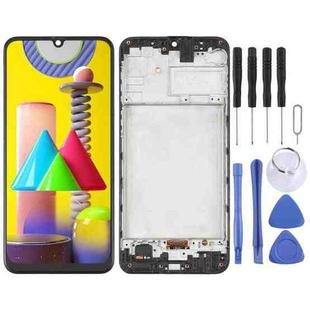 6.36 inch OLED LCD Screen for Samsung Galaxy M31 / Galaxy M31 Prime SM-M315 Digitizer Full Assembly with Frame (Black)