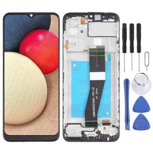 Original LCD Screen for Samsung Galaxy A02s SM-A025F(GA Version) Digitizer Full Assembly With Frame