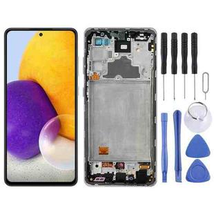 Original Super AMOLED LCD Screen for Samsung Galaxy A72 SM-A725(4G Version) Digitizer Full Assembly With Frame