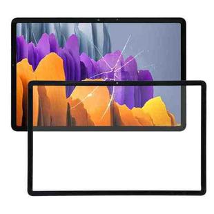 For Samsung Galaxy Tab S7 SM-T870  Front Screen Outer Glass Lens with OCA Optically Clear Adhesive (Black)