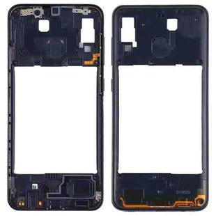 For Galaxy A20 Middle Frame Bezel Plate (Black)