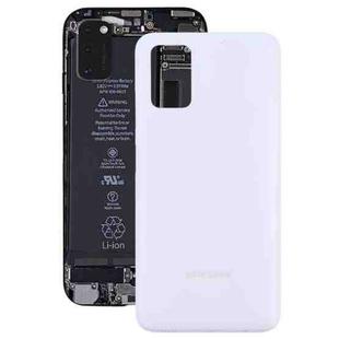 For Samsung Galaxy A03s SM-A037 Battery Back Cover (White)