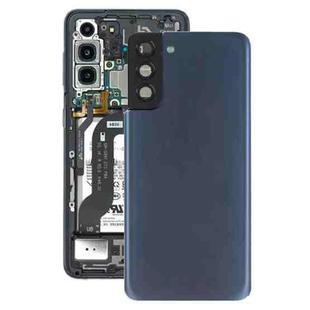 For Samsung Galaxy S21+ 5G Battery Back Cover with Camera Lens Cover (Blue)