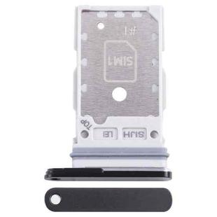 For Samsung Galaxy S22 Ultra 5G SM-S908B Original SIM Card Tray + SIM Card Tray (Jet Black)