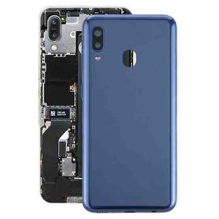 For Galaxy A20e Battery Back Cover with Side Keys (Blue)