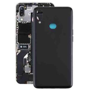 For Galaxy A10s Battery Back Cover with Side Keys (Black)