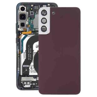 For Samsung Galaxy S22+ 5G SM-S906B Battery Back Cover with Camera Lens Cover (Purple)