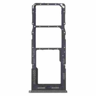 For Samsung Galaxy M23 SM-M236B Original SIM Card Tray + SIM Card Tray + Micro SD Card Tray (Black)