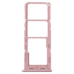 For Samsung Galaxy M23 SM-M236B Original SIM Card Tray + SIM Card Tray + Micro SD Card Tray (Pink)