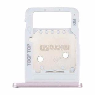 For Samsung Galaxy Tab S7 FE SM-T736 SIM Card Tray + Micro SD Card Tray (Pink)