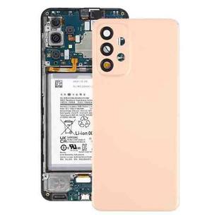 For Samsung Galaxy A23 5G SM-A236A Original Battery Back Cover with Camera Lens Cover(Pink)