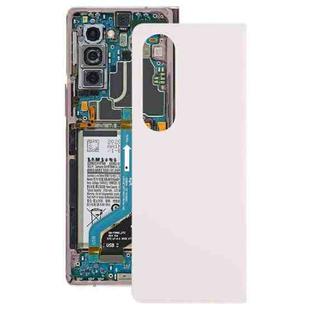 For Samsung Galaxy Z Fold4 SM-F936B Battery Back Cover with Camera Lens Cover(Beige)