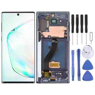 OLED LCD Screen For Samsung Galaxy Note10 SM-N970F Digitizer Full Assembly With Frame (Black)