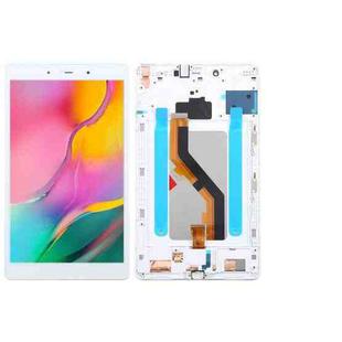 For Samsung Galaxy Tab A 8.0 2019 SM-T295 LTE Edition Original LCD Screen Digitizer Full Assembly with Frame (White)
