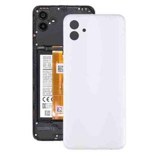 For Samsung Galaxy A04 SM-A045F Original Battery Back Cover(White)