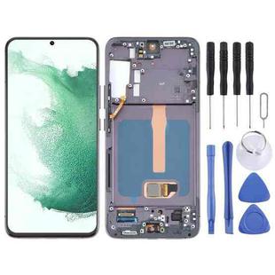 For Samsung Galaxy S22+ 5G SM-S906B Original LCD Screen Digitizer Full Assembly with Frame (Black)