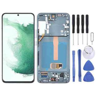 For Samsung Galaxy S22+ 5G SM-S906B Original LCD Screen Digitizer Full Assembly with Frame (Green)