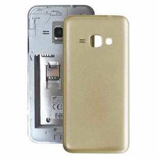 For Galaxy J1 (2016) / Express 3 / Galaxy Amp 2 / J120F / J120A / J120H / J120M / J120M / J120T Back Cover (Gold)