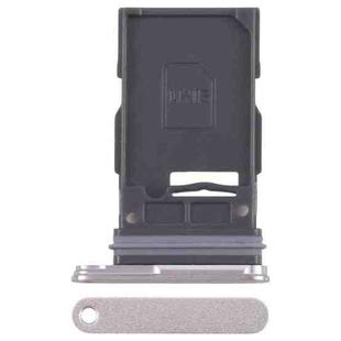 For Samsung Galaxy S24 FE SM-S721B Original SIM Card Tray (Silver)