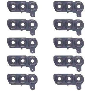 For Samsung Galaxy S25 SM-S931B 10pcs Rear Camera Lens Cover (Black)
