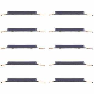 For Samsung Galaxy M16 SM-M166P 10pcs Volume Control Button (Black)