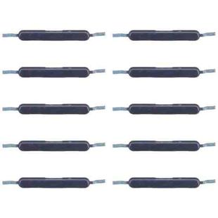 For Samsung Galaxy M06 SM-M066B 10pcs Volume Control Button (Black)