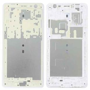 For Galaxy J3 Pro Front Housing LCD Frame Bezel (White)